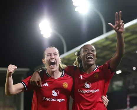 Elisabeth Terland Hat-Trick Propels United Through to The Champions League Group Stage