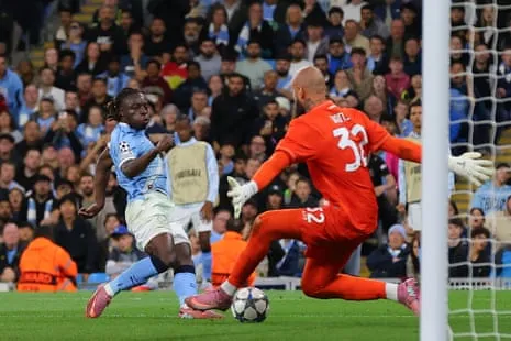 Jérémy Doku Decorates Manchester City's Victory Against the Italian Side After De Bruyne's Premature Return Comeback